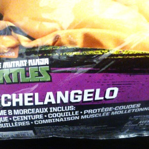 TMNT Halloween COSTUME Michelangelo S Teenage Mutant Ninja Turtle MOVIE POSTER - Picture 2 of 13